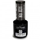 La Rosa Hybrid Gel Polish CREME Black