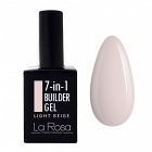 La Rosa żel do paznokci budujący w butelce 7w1 - Light Beige 15 ml